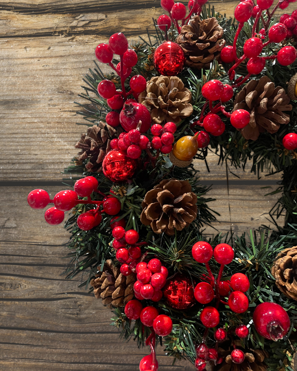 Ghirlanda Rossa - 28cm