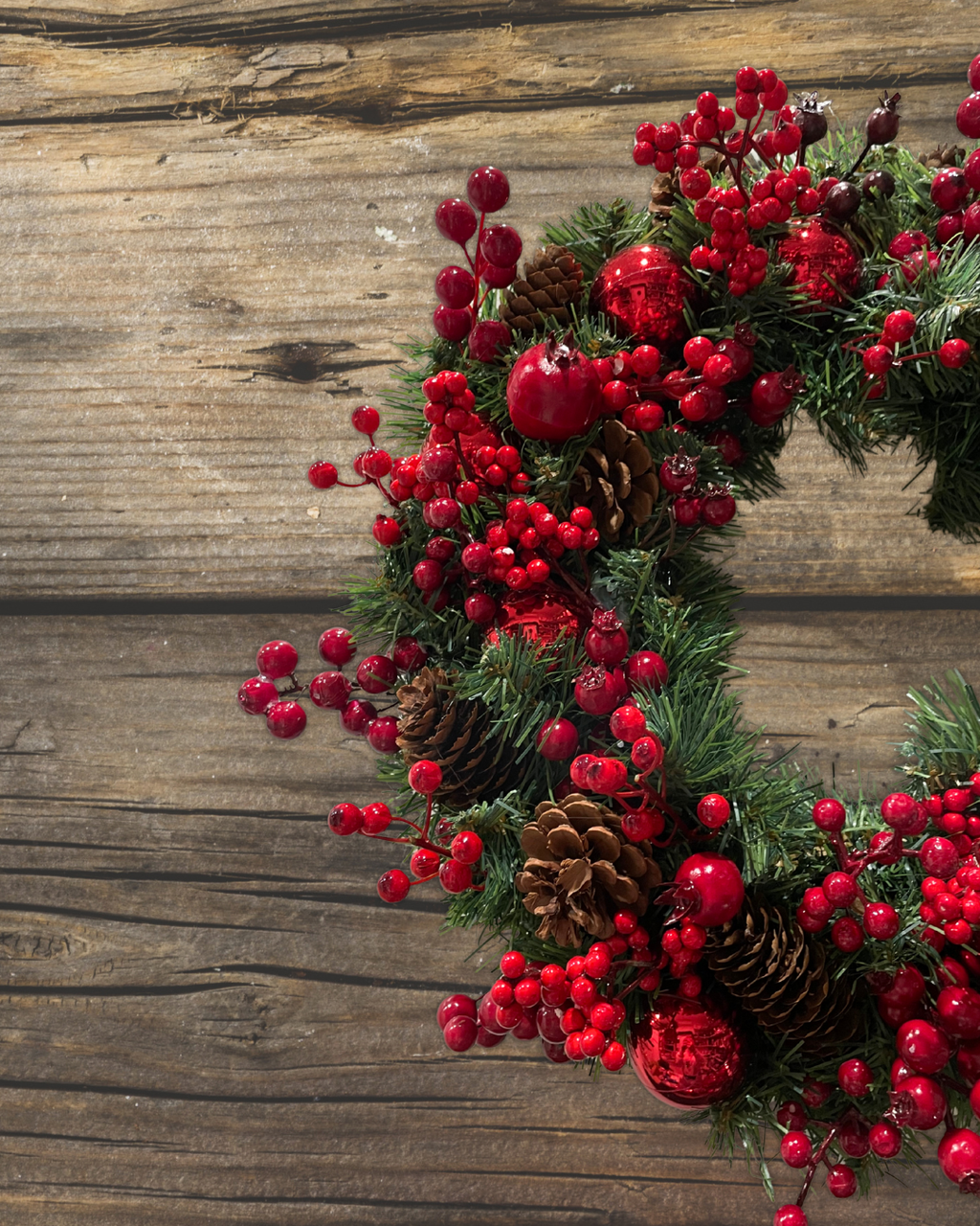 Ghirlanda Rossa - 44cm