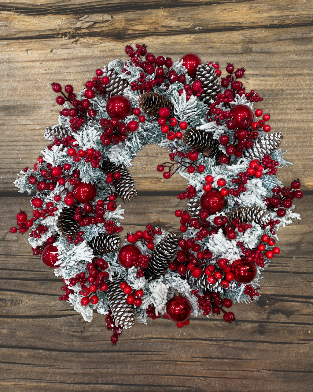 Ghirlanda Innevata - 58cm