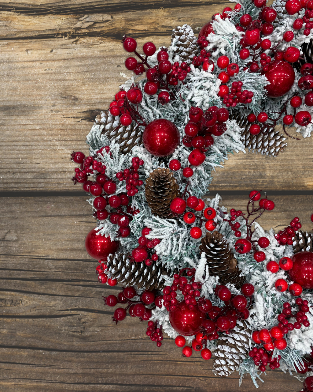 Ghirlanda Innevata - 58cm