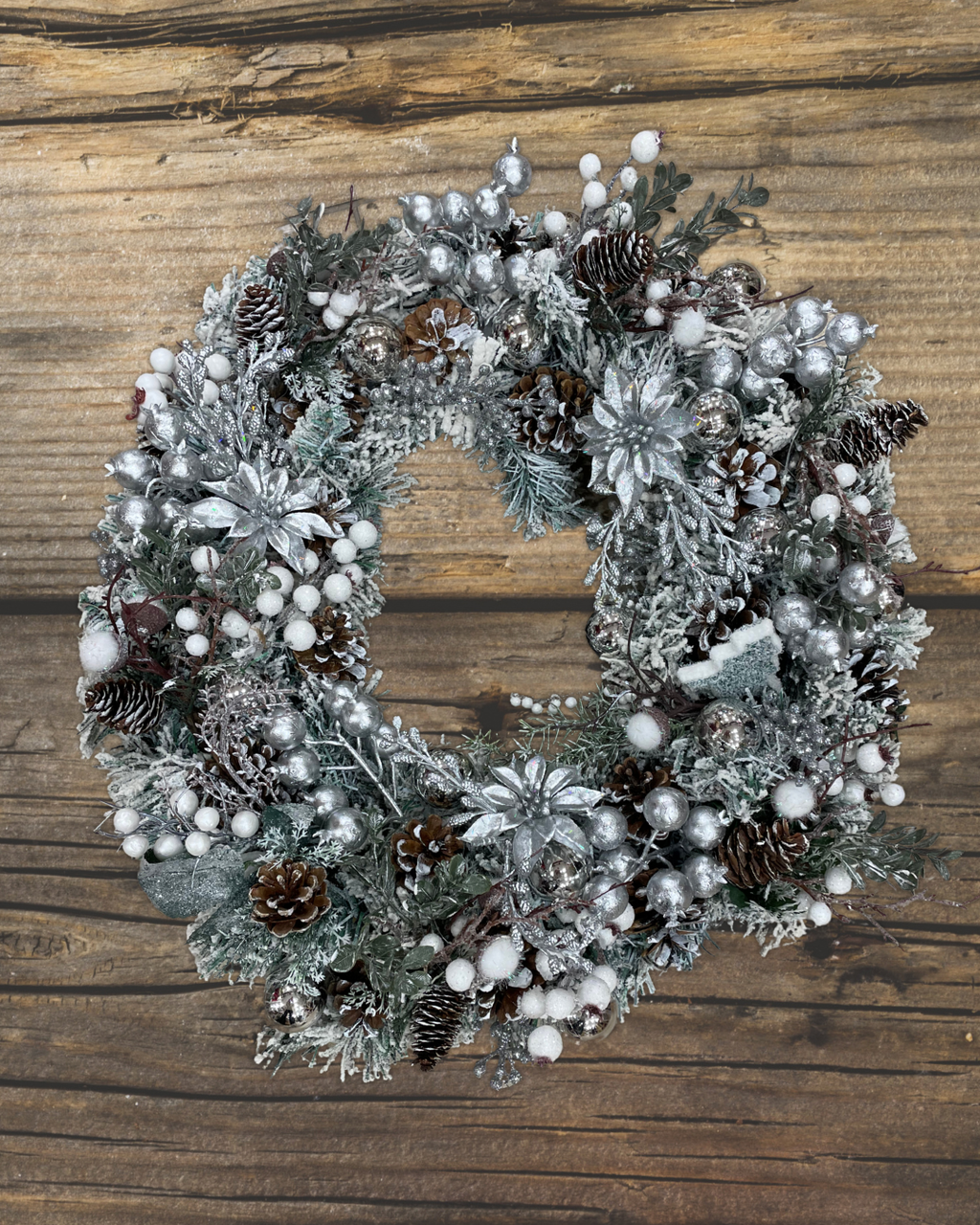 Ghirlanda Argento - 60cm