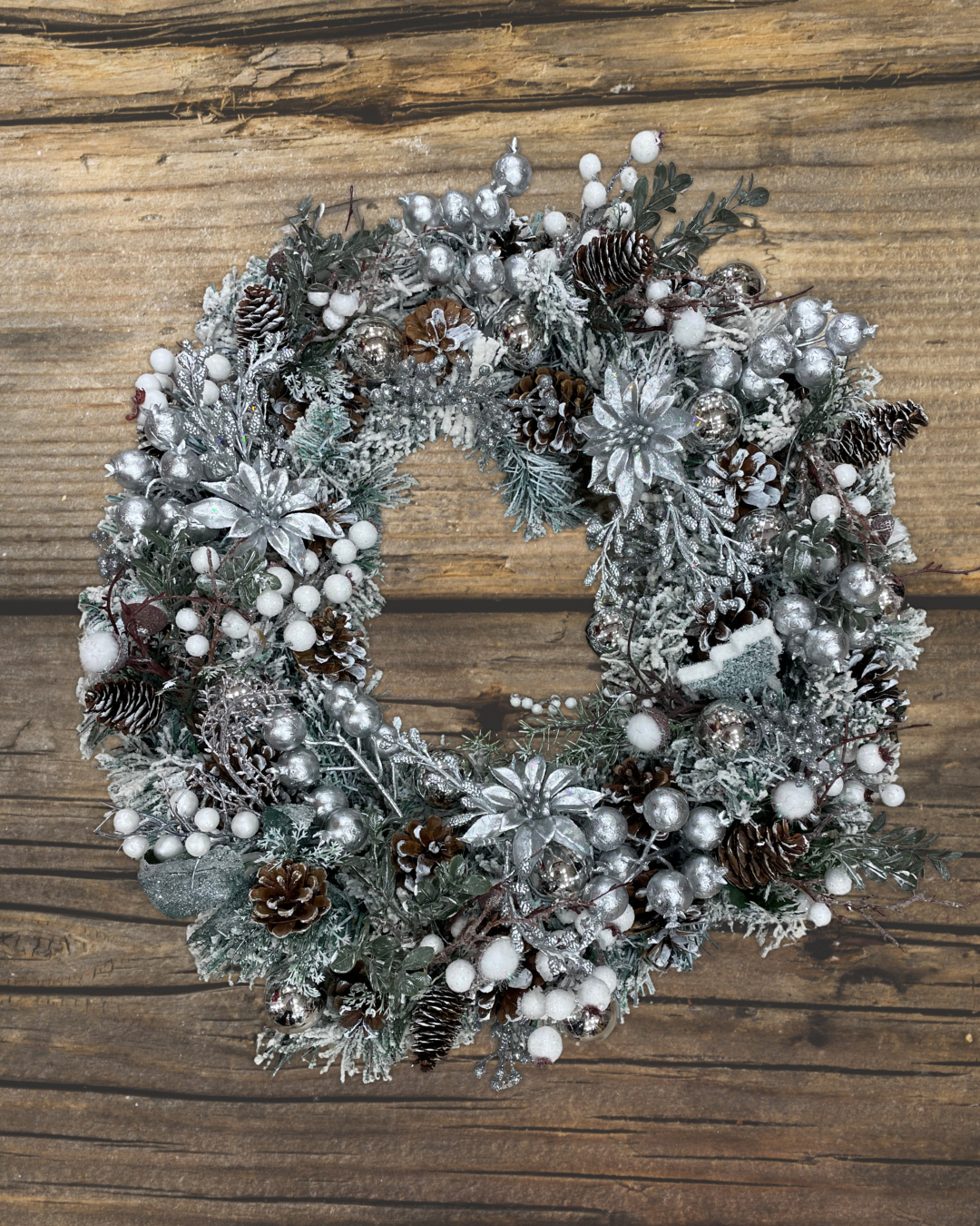 Ghirlanda Argento - 60cm